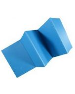 Faltbare Fitnessmatte - Faltbare Matte TPE 1800X500X7MM Blau GetFIT