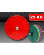 Olympic Bumper Rubber Weight Plate 25Kg