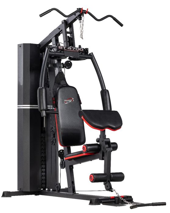 Multistation Gym HOME GYM Gym ST 4700 Professional mit 105 kg Kraftpaket und Larry Scott