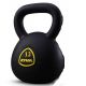 Ergonomisches Gummi KETTLEBELL 12kg Schwarz ZIVA JOHNSON