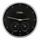 Wanduhr mit Thermometer- und Hygrometerfunktion NATIONAL GEOGRAPHIC NG-9066500