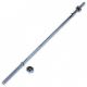 Barbell 180 cm verchromter Schraubverschluss mit 25 mm Durchmesser