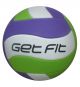 Beachvolleyball in Eva Farbe Weiß Lila Grün GetFit MV100-1A