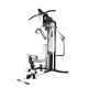 Multifunktions-Fitnessstudio mit 70 kg Gewichtsset inklusive Tecnofit Cod. WNQ-518-CI