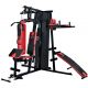 Multi-Station-Fitnessstudio HOME GYM Gym ST 5200 - ST 5250 3 Stationen mit 95 kg Gewichtsstapel und Boxsack